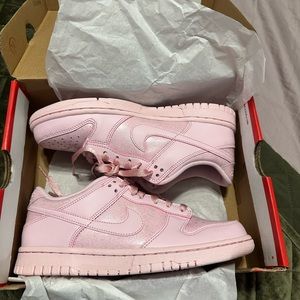 Pink Nike Dunk Low